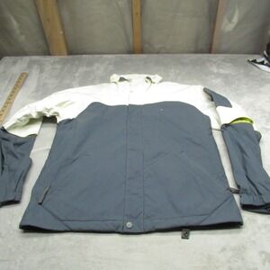 Burton Ronin Radar Jacket Womens Medium Gray Full Zip Ski Winter Snow Outdoor